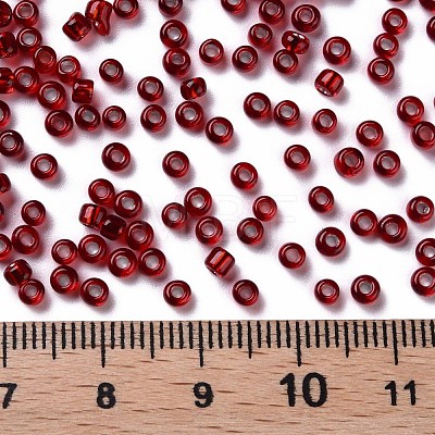 8/0 Glass Seed Beads SEED-US0003-3mm-25B-1