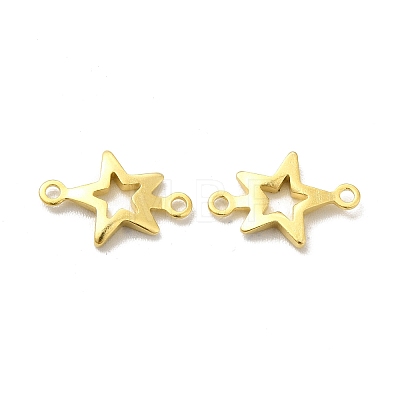 Brass Connector Charms X-KK-H442-33G-1