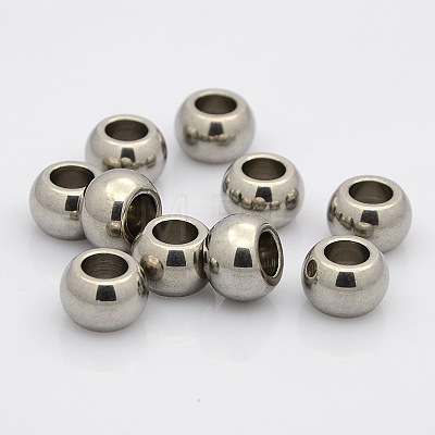 Rondelle 304 Stainless Steel Beads STAS-N020-01-12mm-1
