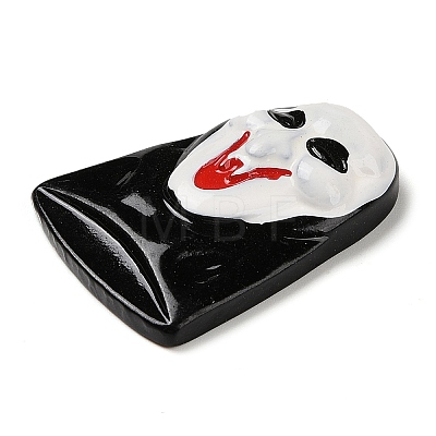 Ghost Mask Halloween Opaque Resin Decoden Cabochons RESI-R446-02D-1