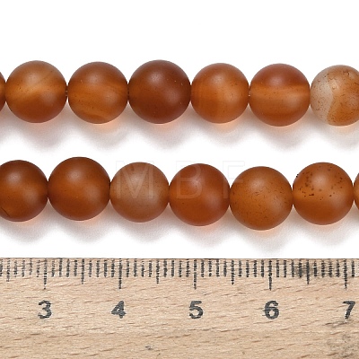 Natural Carnelian Beads Strands LS-G-L642-G01-8mm-1