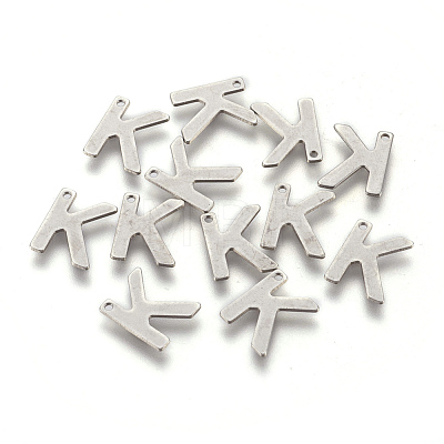 304 Stainless Steel Charms STAS-F175-02P-K-1