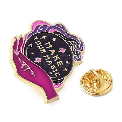 Magic Theme Enamel Pin JEWB-E023-02G-02-1