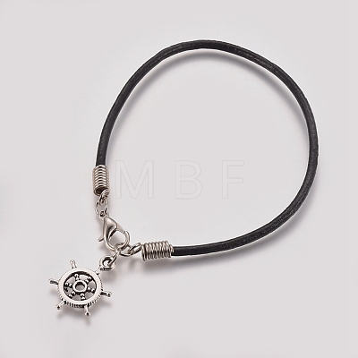 Unisex Charm Bracelets BJEW-JB04753-1