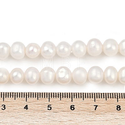 Natural Cultured Freshwater Pearl Beads Strands PEAR-I007-07X-02A-1