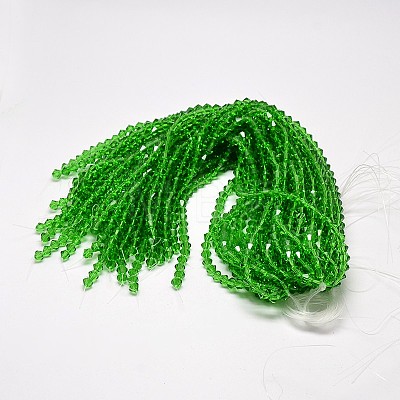 Transparent Glass Beads Strands EGLA-A039-T2mm-D03-1