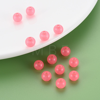 Imitation Jelly Acrylic Beads MACR-S373-66-EA09-1