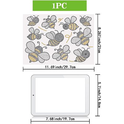 Glass Hotfix Rhinestone DIY-WH0303-036-1