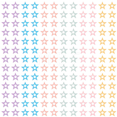 180G 6 Colors Plastic Sequins Beads PVC-CP0001-04-1
