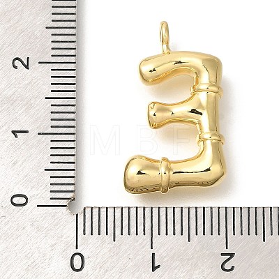 Rack Plating Brass Pendants KK-I722-08G-E-1