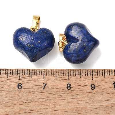 Dyed Natural Lapis Lazuli Pendants G-B188-04G-01-1