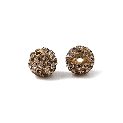 Pave Disco Ball Beads RB-H258-8MM-385-1