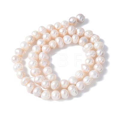 Natural Cultured Pearl Beads Strands PEAR-I007-07R-02A-1