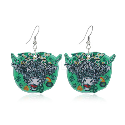 Acrylic Dangle Earrings FS-WG4D8B0-01-1
