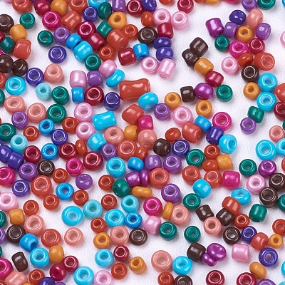 12/0 Baking Paint Glass Seed Beads X-SEED-S001-KM-1