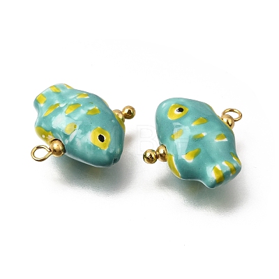 Handmade Porcelain Pendants PR-CBA0027-10G-06-1