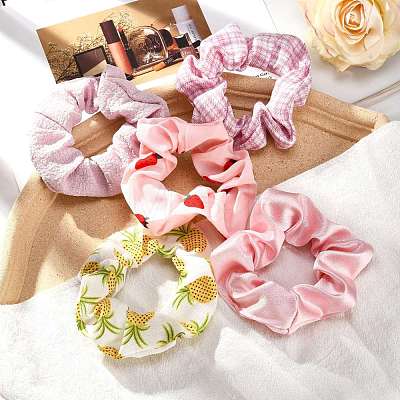 Cloth Elastic Hair Accessories OHAR-A007-01D-1