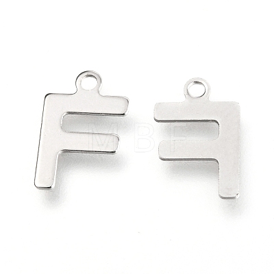 201 Stainless Steel Charms X-STAS-C021-06P-F-1