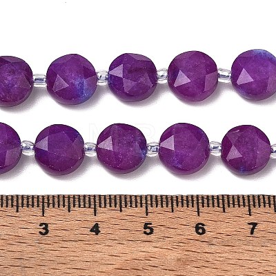 Dyed Natural Jade Beads Strands G-C116-A15-01-01-1
