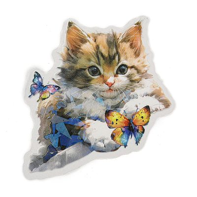 Cat PET Waterproof Stickers Sets STIC-C008-03E-1