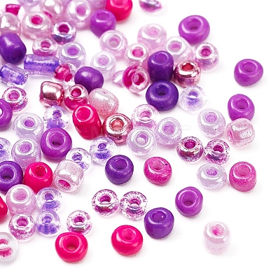3750Pcs 15 Style 8/0 Glass Round Seed Beads SEED-YW0001-40B-1