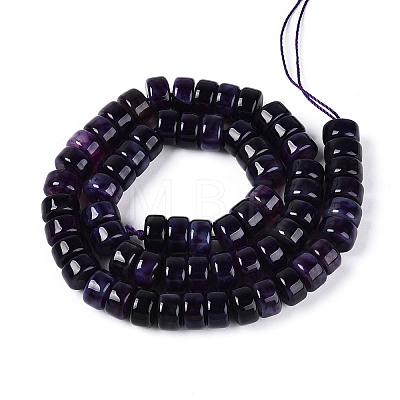 Dyed Natural White Jade Beads Strands G-T143-17A-1