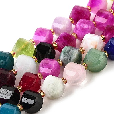 Natural Quartz Dyed Beads Strands G-U023-A02-06-1