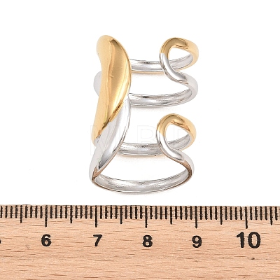 304 Stainless Steel Cuff Open Rings SA-H001-11GP-1