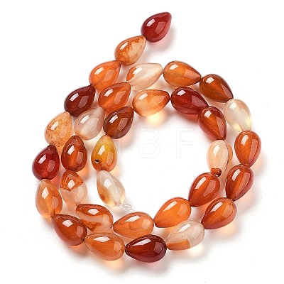 Natural Red Agate Beads Strands G-B106-A22-02-1