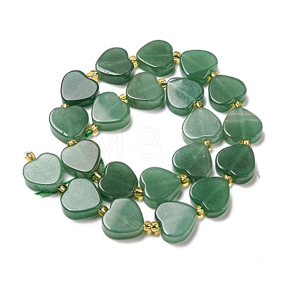 Natural Green Aventurine Beads Strands G-G072-D02-01-1