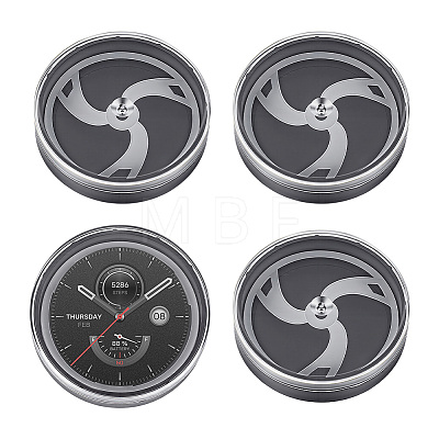 4Pcs Plastic Watch Dial Storage Boxes CON-UN0001-14-1