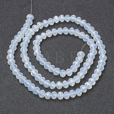 Glass Beads Strands EGLA-A034-J2mm-D06-1