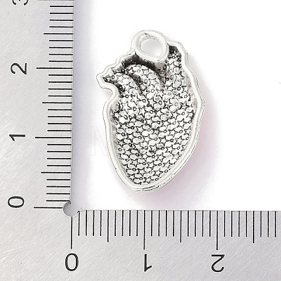 Rack Plating Alloy Enamel Pendants PALLOY-F018-31AS-01-1