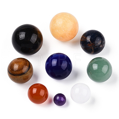 Natural & Synthetic Gemstone Home Decorations AJEW-WH0129-47-1
