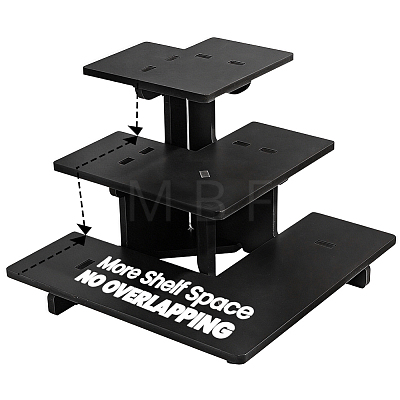 PVC 3-Tier Gift Desktop Organizer Shelf AJEW-WH0609-952A-02-1