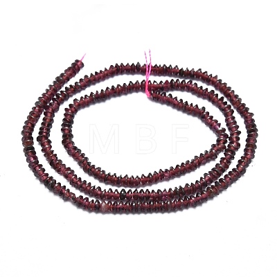 Natural Garnet Beads Strands G-M353-A20-3mm-1
