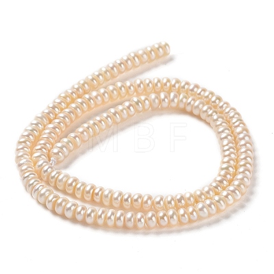 Natural Cultured Freshwater Pearl Beads Strands PEAR-J007-45-1