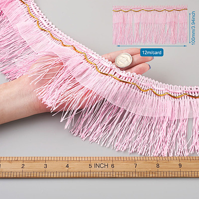 Polyester Tassel Fringe Trimming OCOR-TAC0008-21M-1