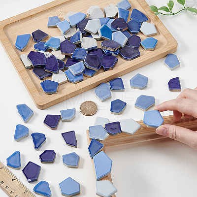 500G Mosaic Tiles Porcelain Cabochons DIY-SP0007-75-1
