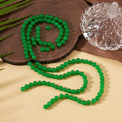 2 Strands Natural Malaysia Jade Beads Strands G-TA0003-35A-04-1