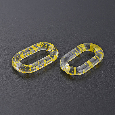 Transparent Acrylic Linking Rings OACR-N009-013B-06-1