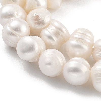 Natural Cultured Freshwater Pearl Beads Strands PEAR-C003-14A-1