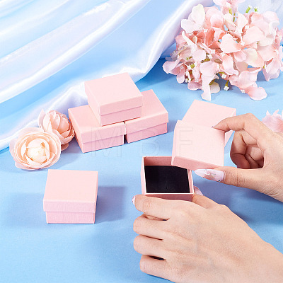 12Pcs Square Cardboard Jewelry Storage Boxes CON-TA0001-41-1