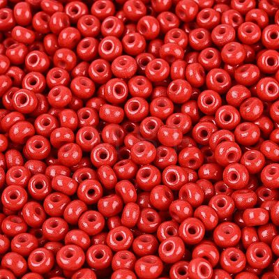 Opaque Glass Seed Beads SEED-N012-09A-12-1