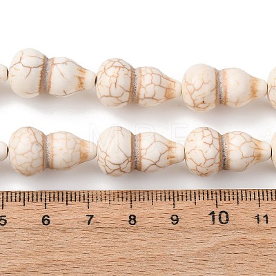 Synthetic Turquoise Dyed Beads Strands G-B184-B01-03-1