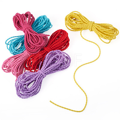30M 6 Colors Polyester Elastic Cords EC-TA0001-07E-1