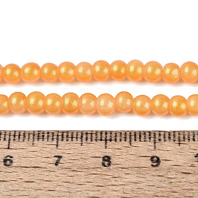 Baking Paint Glass Pearl Beads Strands DGLA-ZX001-05A-12-1