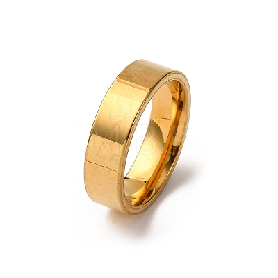 201 Stainless Steel Wide Band Finger Rings RJEW-K252-02D-G-1