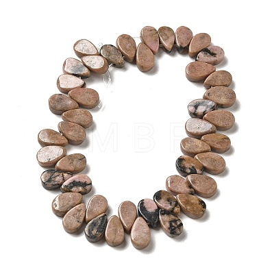 Natural Rhodonite Beads Strands G-B064-B31-1