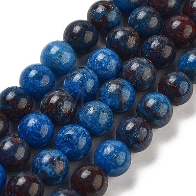 Natural Blue Opal Beads Strands G-H045-A02-6MM-1